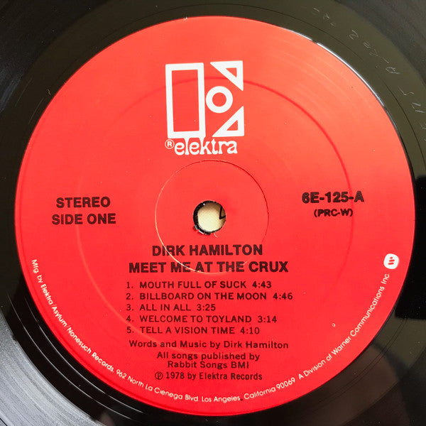 Dirk Hamilton - Meet Me At The Crux