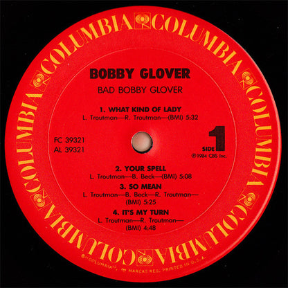 Bad Bobby Glover - secondary