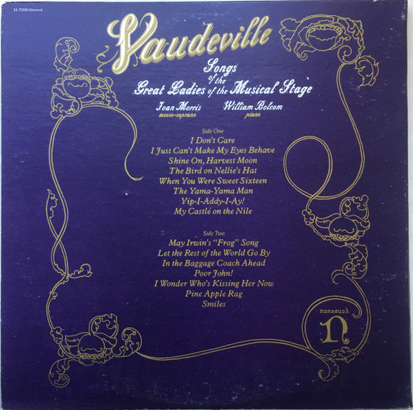 Vaudeville Songs Of The Great Ladies Of The Musical Stage - secondary