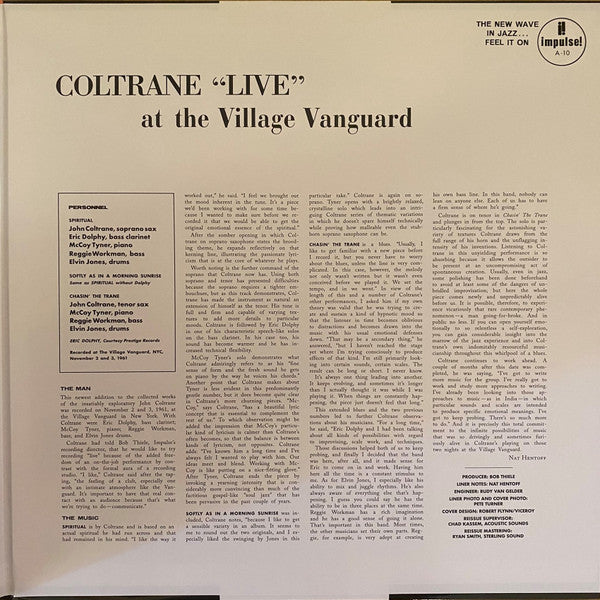 "Live" At The Village Vanguard - secondary