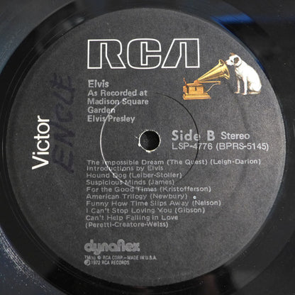 Elvis As Recorded At Madison Square Garden - secondary