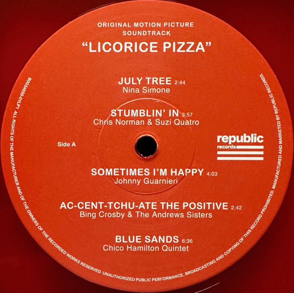 Various - Licorice Pizza (Original Motion Picture Soundtrack