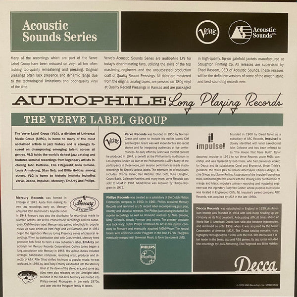 "Live" At The Village Vanguard - secondary