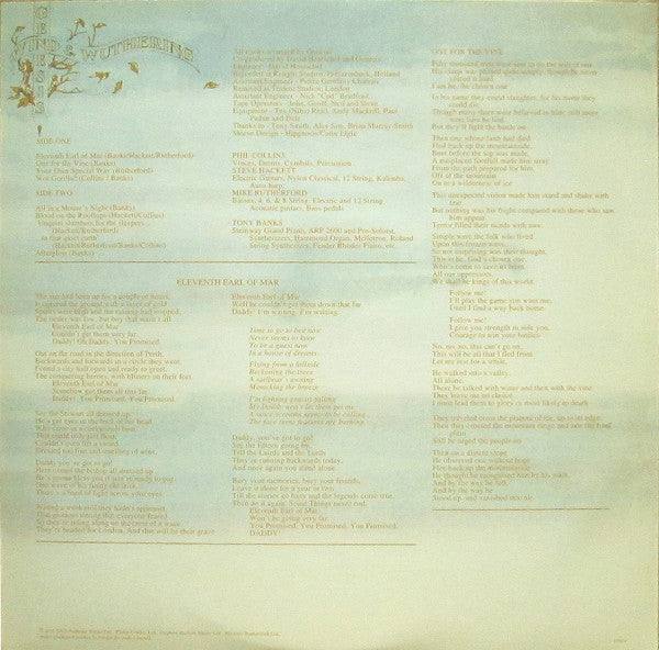 Wind & Wuthering - secondary