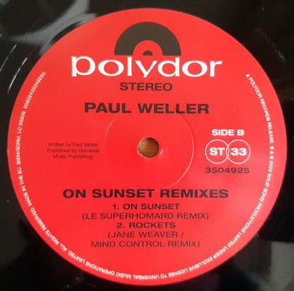 On Sunset Remixes - secondary