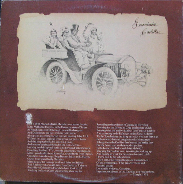 Geronimo's Cadillac - secondary