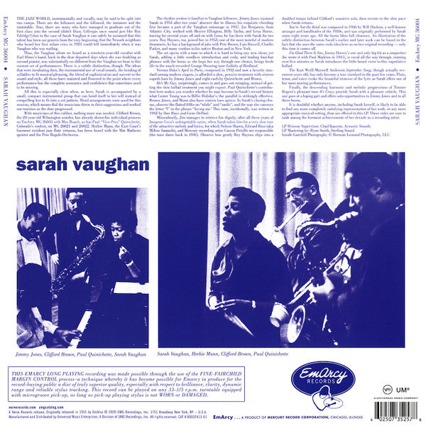 Sarah Vaughan - secondary