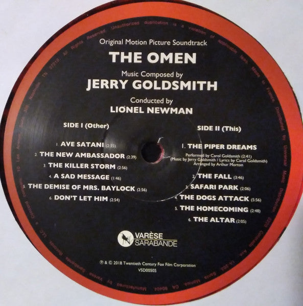 The Omen (Original Motion Picture Soundtrack) - secondary