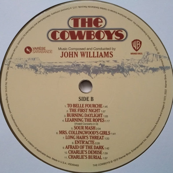 The Cowboys (Original Motion Picture Soundtrack) - secondary