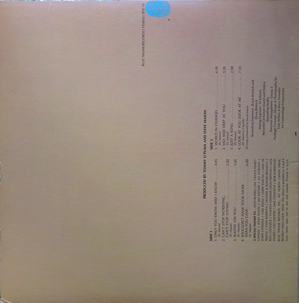 Dave Mason - Alone Together