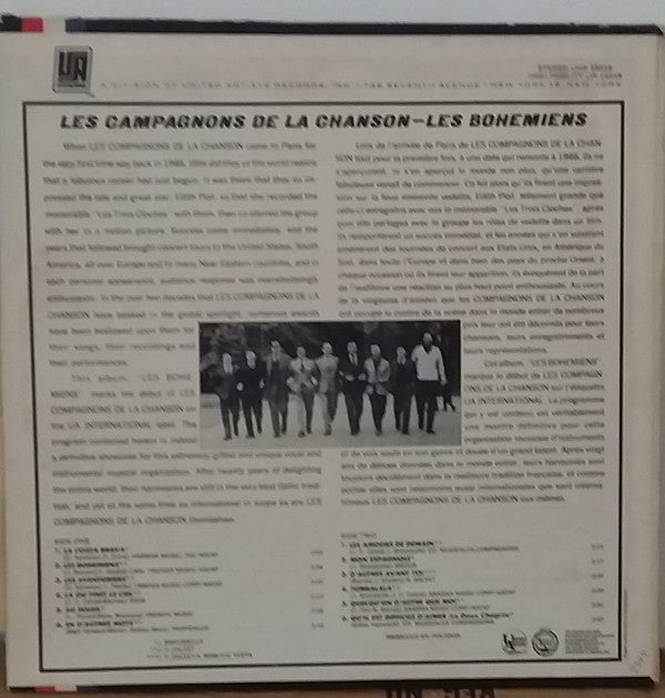Les Compagnons De La Chanson - Les Bohemiens