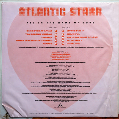 All In The Name Of Love - secondary