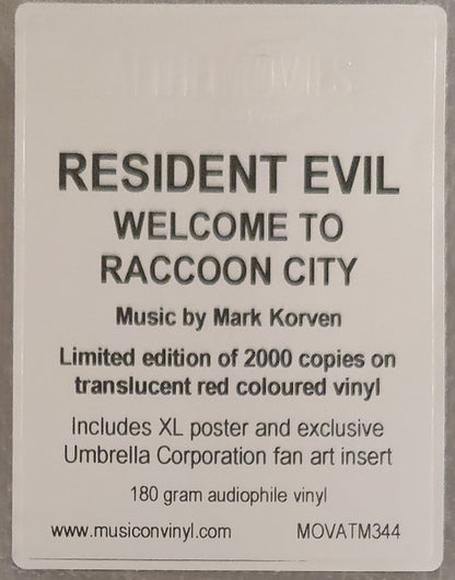 Resident Evil Welcome To Raccoon City (Original Motion Picture Soundtrack) - secondary