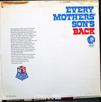 Every Mothers' Son's Back - secondary