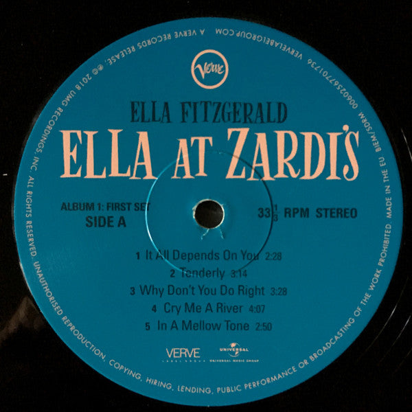 Ella At Zardi's - secondary