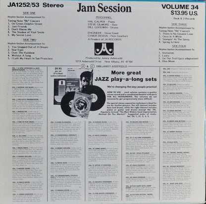 Jamey Aebersold - Jam Session For Instrumentalists & Vocalists