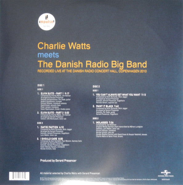 Charlie Watts Meets The Danish Radio Big Band  - secondary