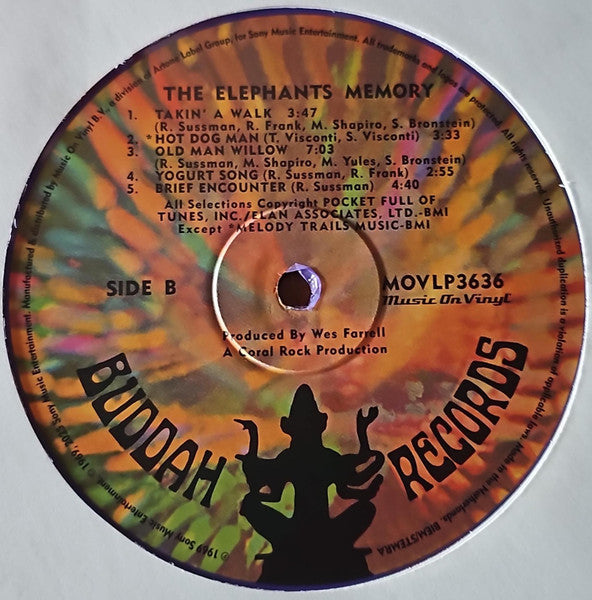 Elephant's Memory - secondary