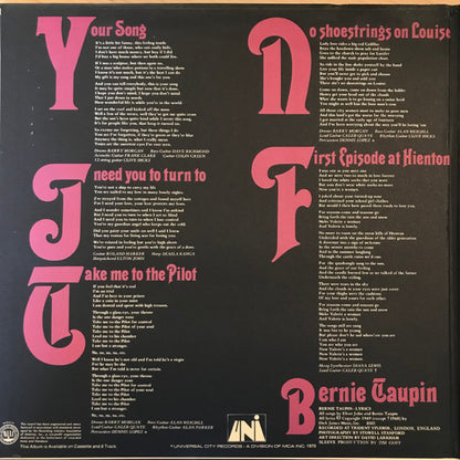 Elton John - secondary