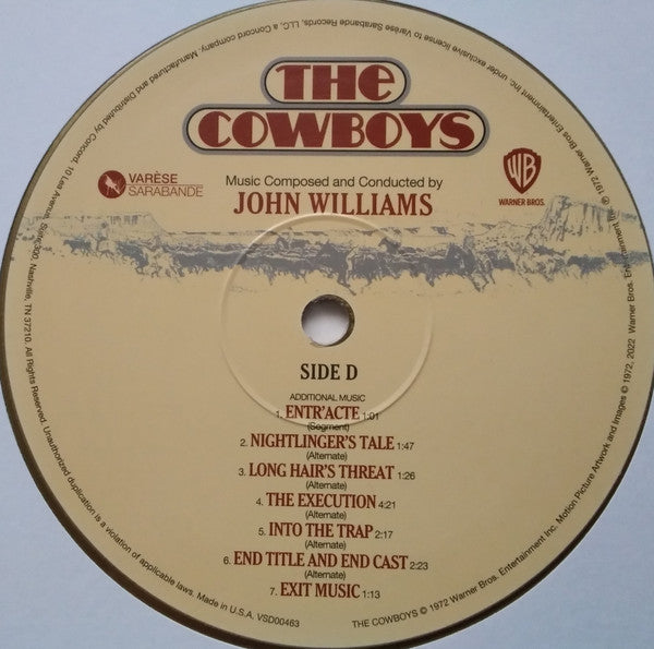 The Cowboys (Original Motion Picture Soundtrack) - secondary