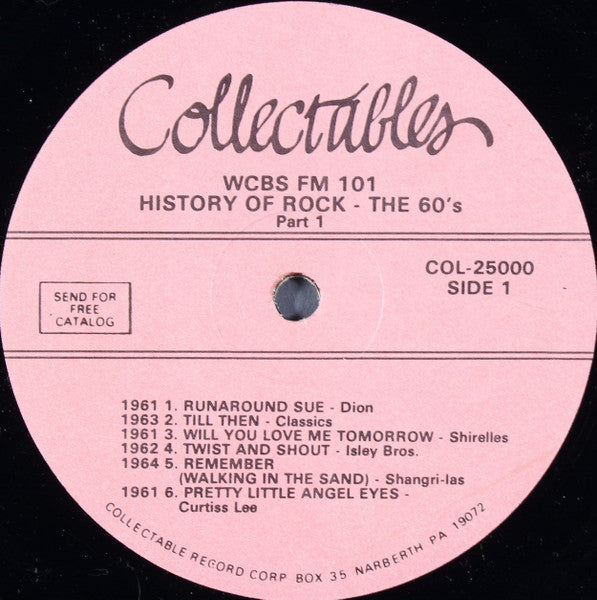 WCBS FM101 History Of Rock - The 60's - secondary