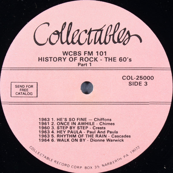 WCBS FM101 History Of Rock - The 60's - secondary
