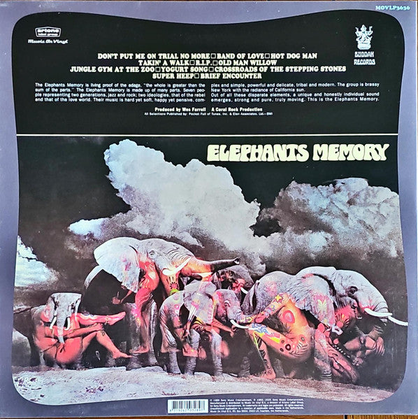 Elephant's Memory - secondary