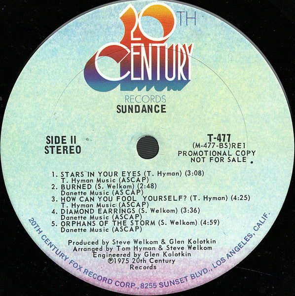 Sundance - secondary