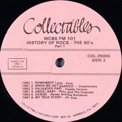 WCBS FM101 History Of Rock - The 60's - secondary