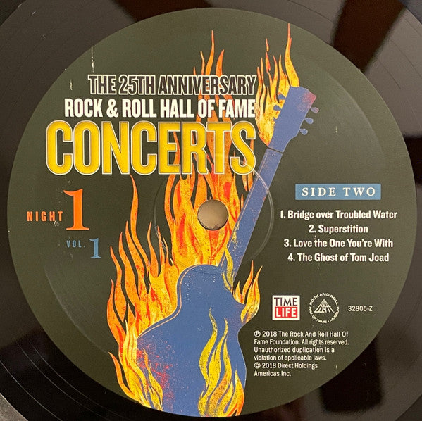 The 25th Anniversary Rock & Roll Hall of Fame Concerts Night 1 - Vol. 1 - secondary