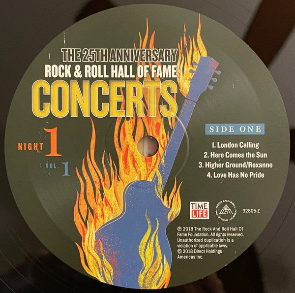 The 25th Anniversary Rock & Roll Hall of Fame Concerts Night 1 - Vol. 1 - secondary