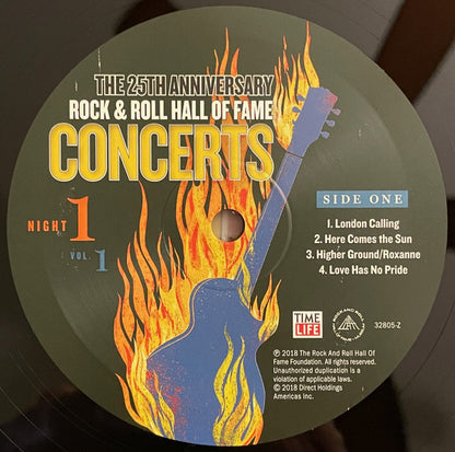 The 25th Anniversary Rock & Roll Hall of Fame Concerts Night 1 - Vol. 1 - secondary