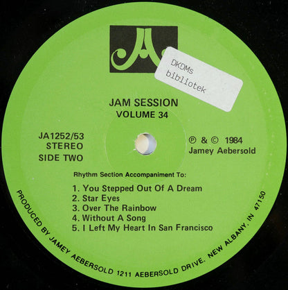 Jamey Aebersold - Jam Session For Instrumentalists & Vocalists
