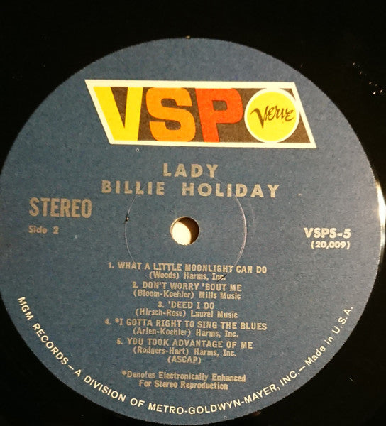 Billie Holiday - Lady