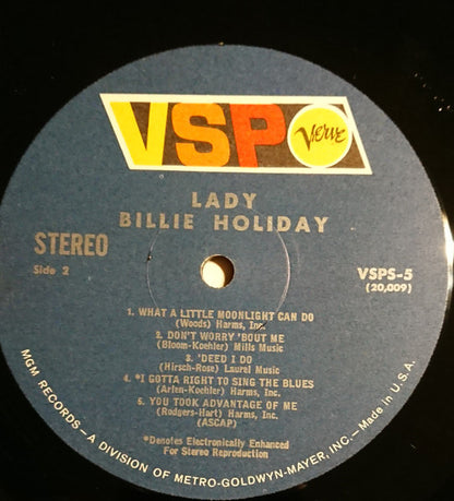 Billie Holiday - Lady