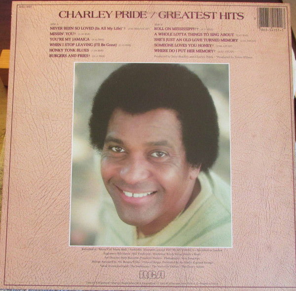 Charley Pride - Greatest Hits