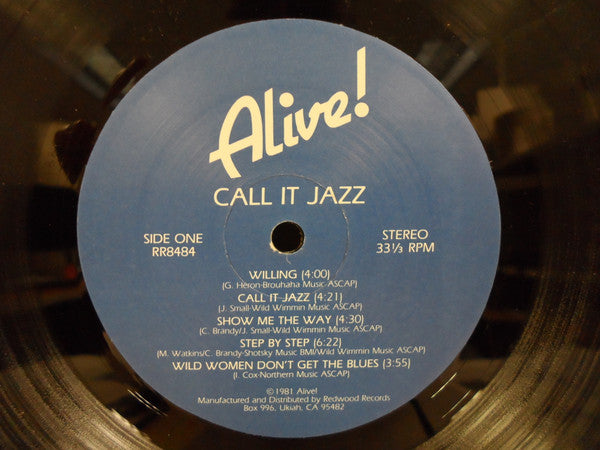 Call It Jazz - secondary