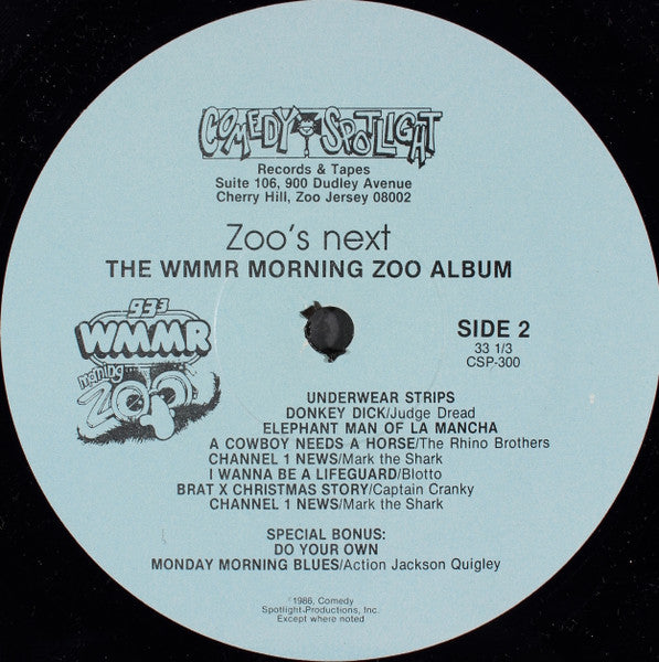 93.3 WMMR Zoo's Next - secondary