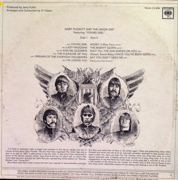 Gary Puckett And The Union Gap Featuring "Young Girl" - secondary