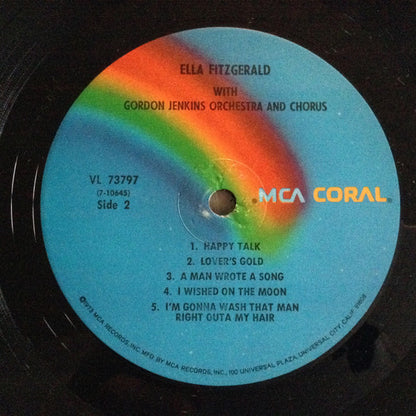 Ella Fitzgerald, Gordon Jenkins and his Orchestra and Chorus - Ella Fitzgerald With Gordon Jenkins' Orchestra And Chorus