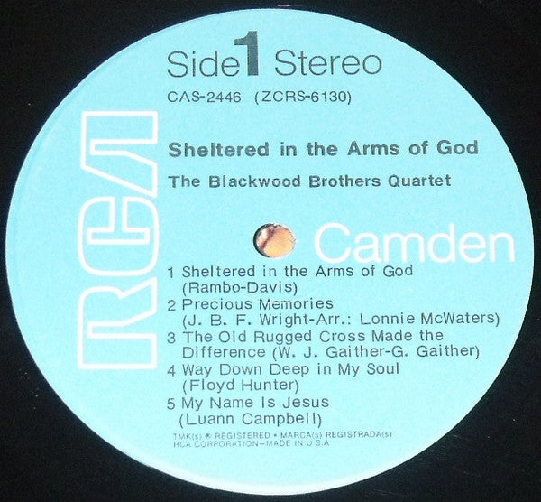 The Blackwood Brothers Quartet - Sheltered In The Arms Of God