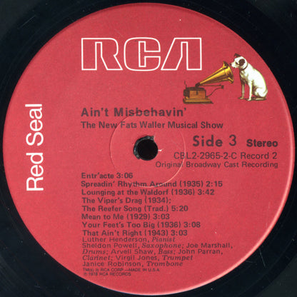 Ain't Misbehavin': The New Fats Waller Musical Show - secondary