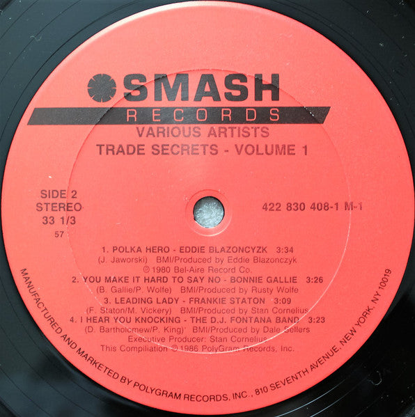 Trade Secrets Volume One - secondary