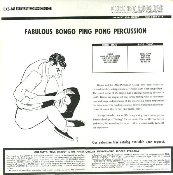 Fabulous Ping Pong Bongo Percussion - secondary