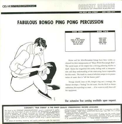 Fabulous Ping Pong Bongo Percussion - secondary