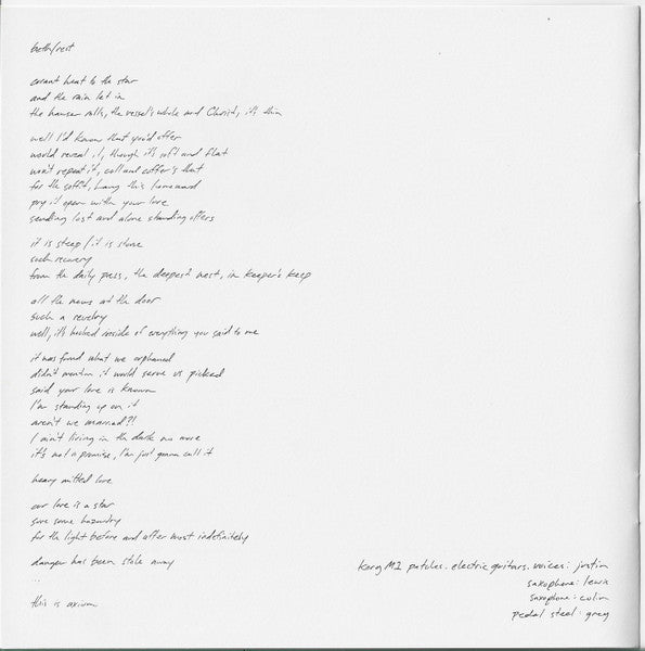 Bon Iver, Bon Iver - secondary