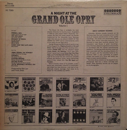 Various - A Night At The Grand Ole Opry