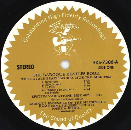 Joshua Rifkin - The Baroque Beatles Book