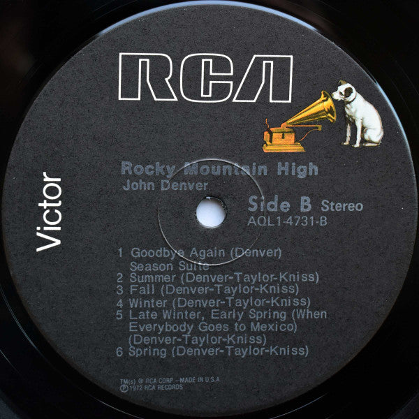Rocky Mountain High - secondary