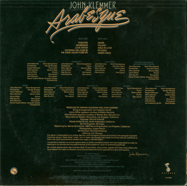 Arabesque - secondary